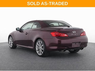 2010 INFINITI G37 Convertible Base