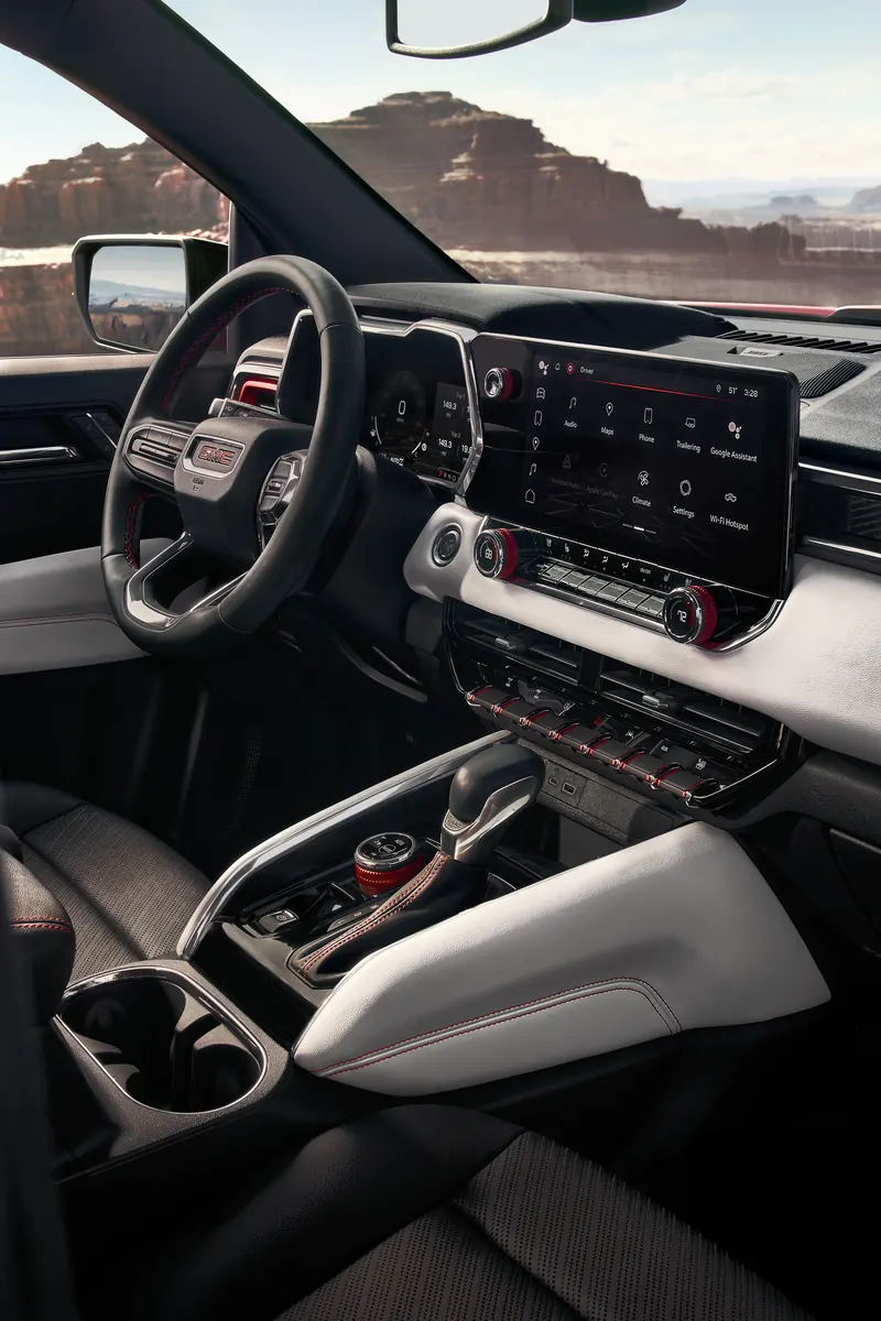 2026 GMC Canyon infotainment system at Beach Buick GMC in Myrtle Beach SC