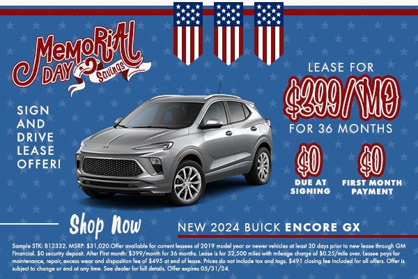 Memorial Day Savings | 2024 Buick Encore GX