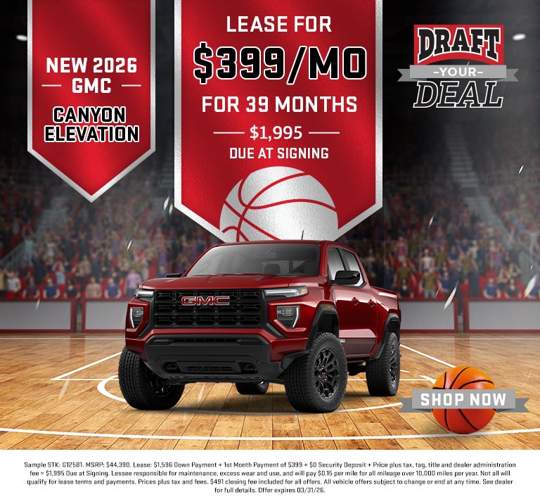 New 2026 GMC Canyon Elevation