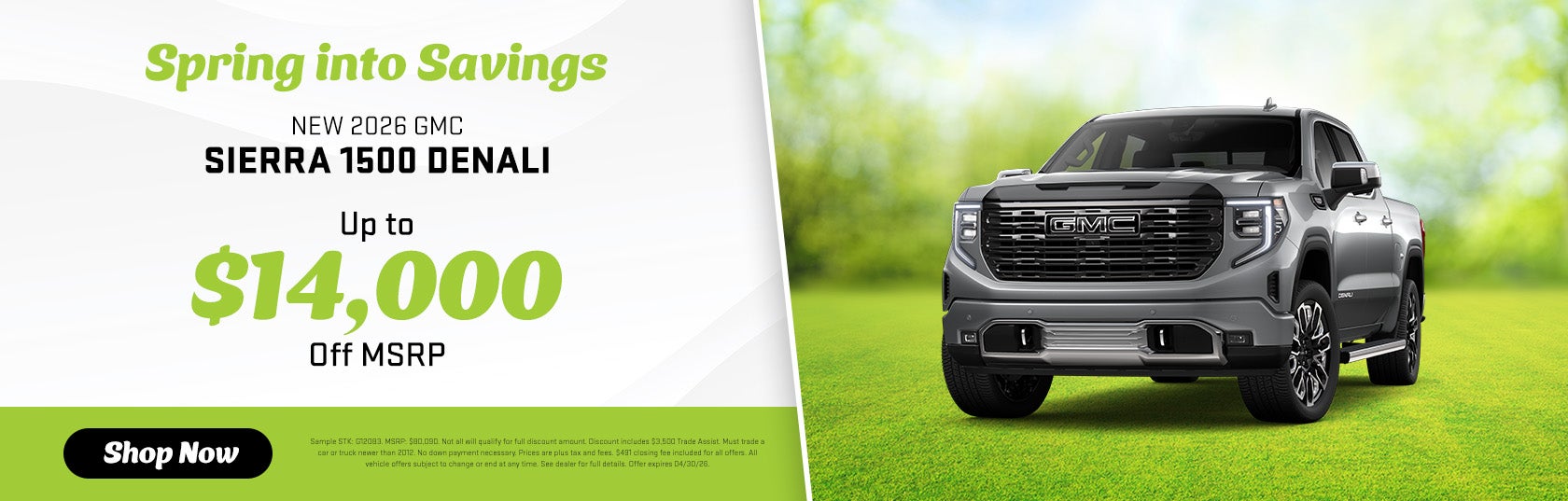 New 2026 GMC Sierra 1500 Denali