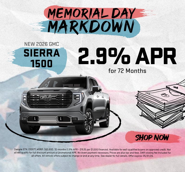 New 2026 GMC Sierra 1500