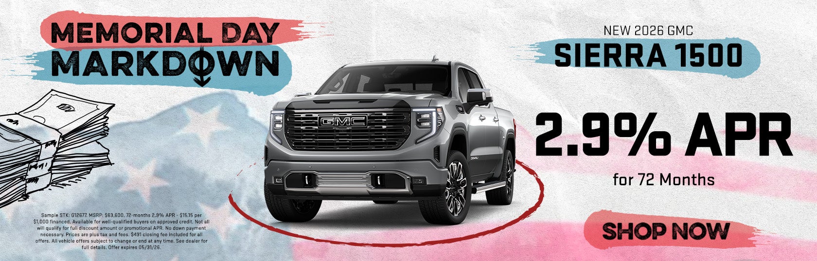 New 2026 GMC Sierra 1500
