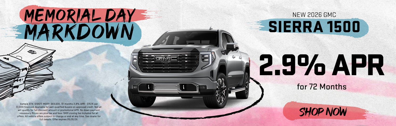 New 2026 GMC Sierra 1500
