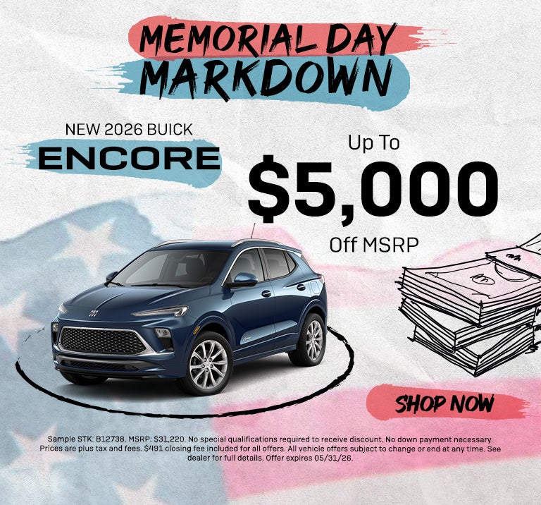 New 2026 Buick Encore