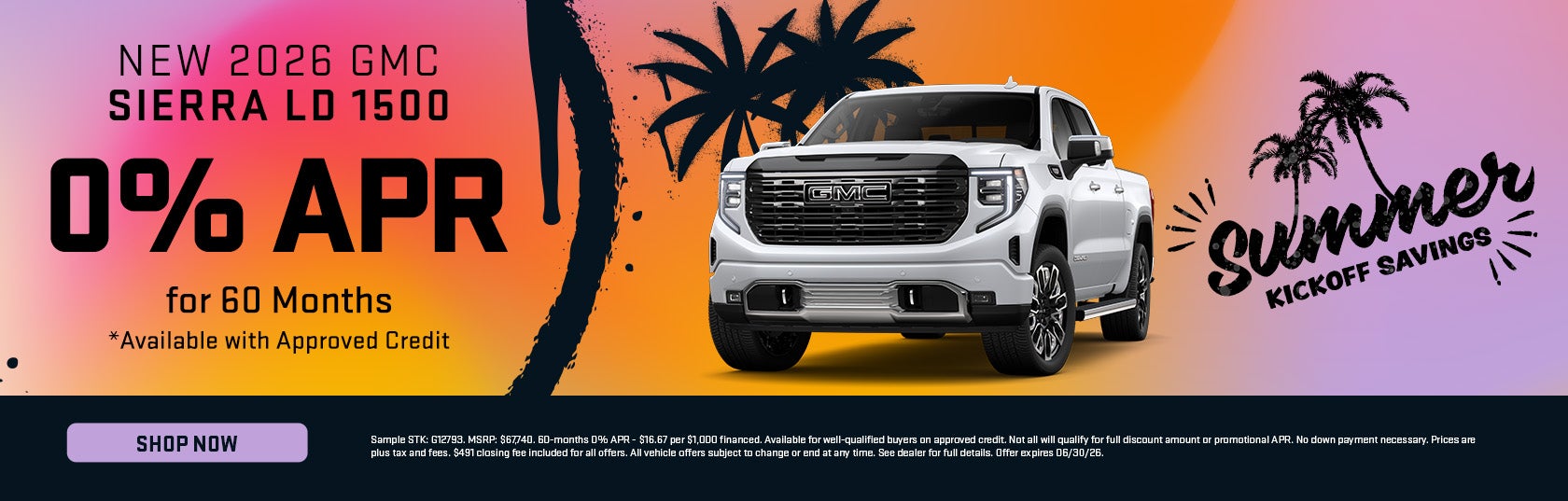 New 2026 GMC Sierra LD 1500