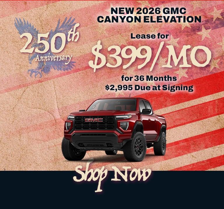 New 2026 GMC Canyon Elevation