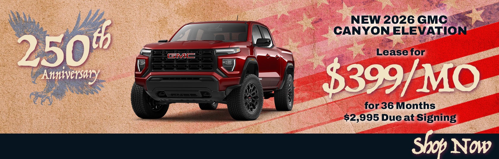 New 2026 GMC Canyon Elevation