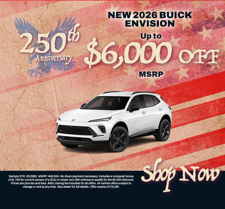 New 2026 Buick Envision