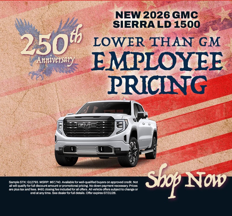 New 2026 GMC Sierra LD 1500