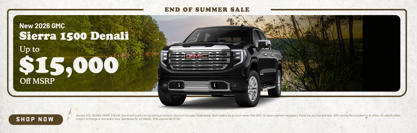 New 2026 GMC Sierra 1500 Denali
