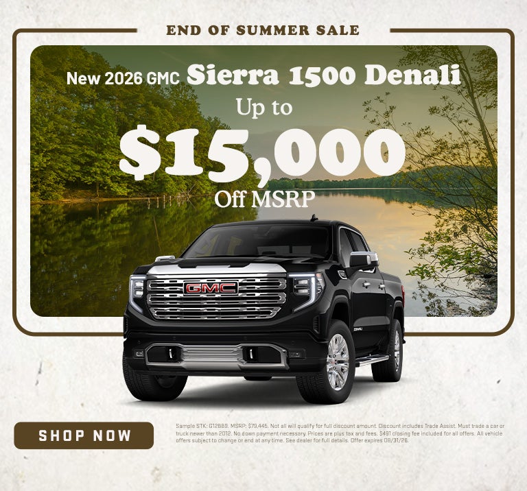 New 2026 GMC Sierra 1500 Denali