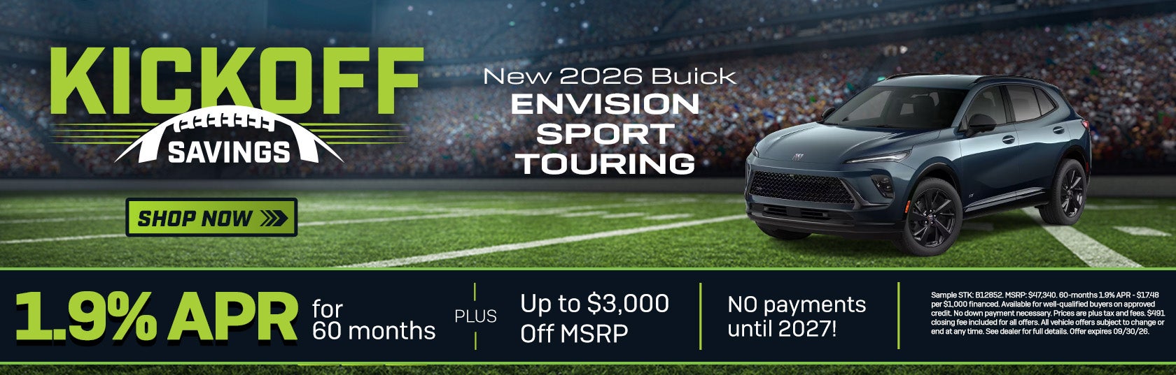 New 2026 Buick Envision Sport Touring