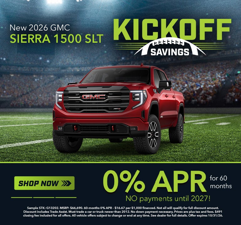 New 2026 GMC Sierra 1500 SLT