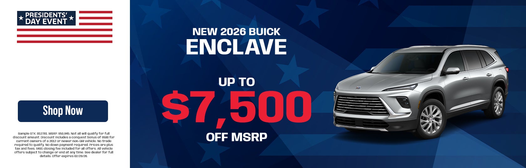 New 2026 Buick Enclave