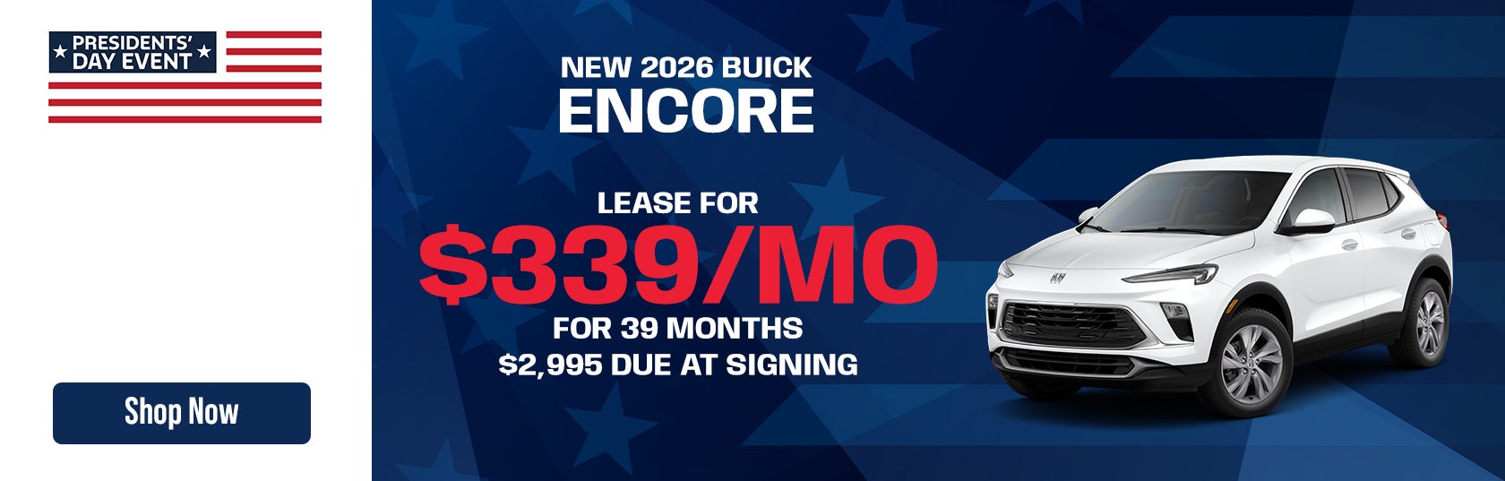 New 2026 Buick Encore