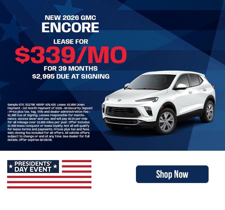 New 2026 Buick Encore